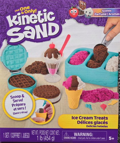 Kinetic sand ice cream - kinetic,