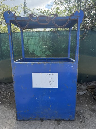 Man basket cage - man,