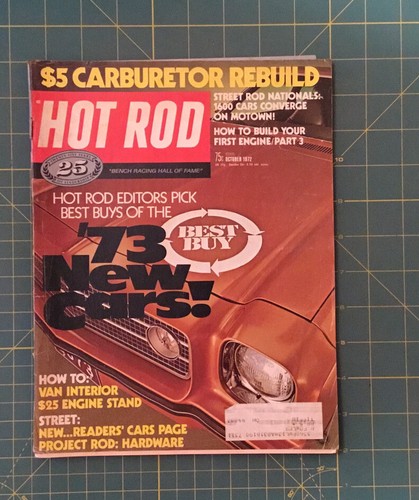 October 1973 hot rod magazine - 1973,