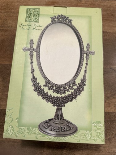 Vintage vanity mirror tabletop - vintage,