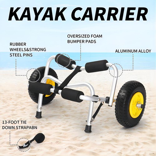 Kayak cart canoe boat carrier - cart,