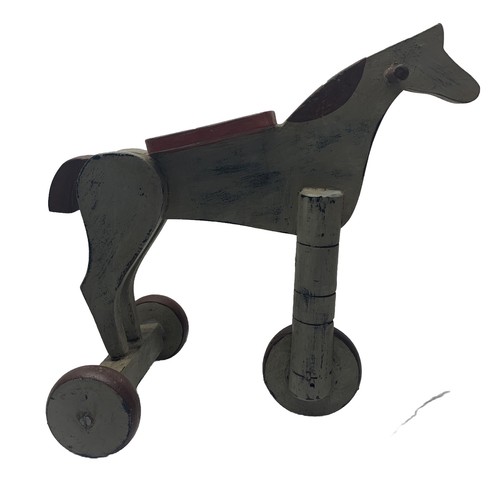 Child antique wood - child’s, horse