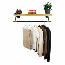 Clothes Rail Rack With Solid