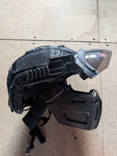 Airsoft helmet with full - airsoft,