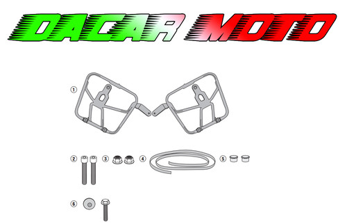 Frame side bags monokey moto - bags,