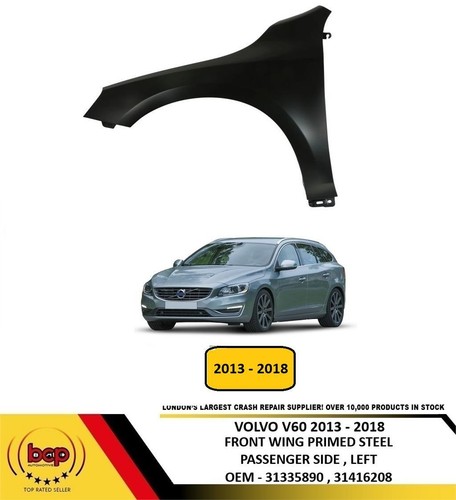Volvo v60 2013 2018 front - v60, –