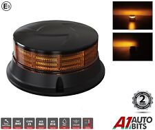 Low Profile R65 Led Flashing Rotating Amber Warning Beacon Light 12V 24V E9 Mark