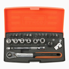 Bahco Socket Set 1/4" 24 Piece