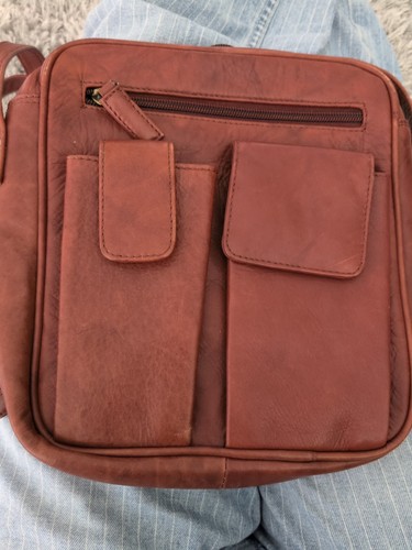 Visconti leather cross body - cross,