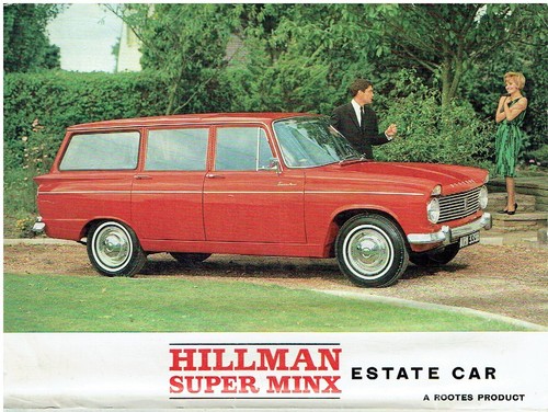 Hillman super minx - hillman, mk
