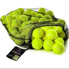 24pcs Tennis Balls with Net Storage Bag, Thick Walled Tennis Ball Toys