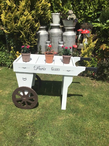 Hand made market barrow - made,