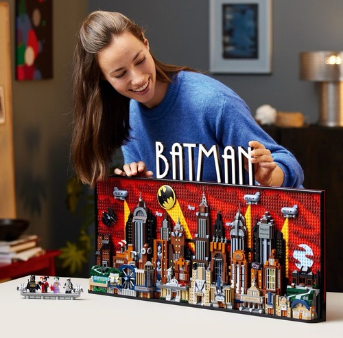 Lego batman gotham wall - dc,