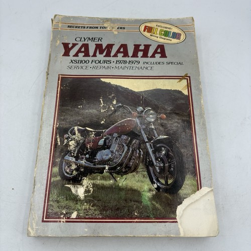 Clymer manual m411 - manual, yamaha