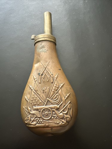 Copper powder flask - powder,