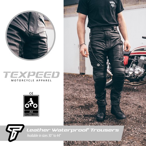 Waterproof leather motorbike - leather,