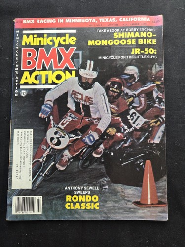 Minicycle bmx action july 1980 - minicycle,