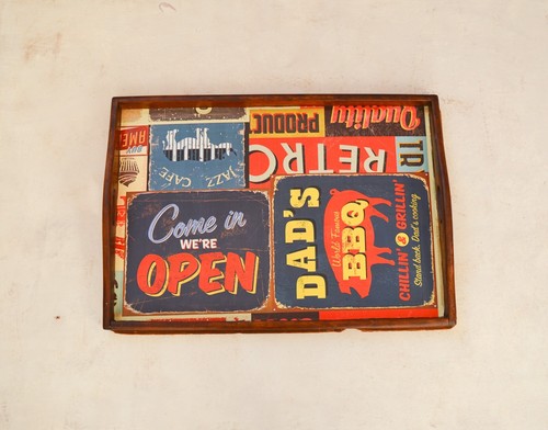 Vintage butlers serving tray - butlers,