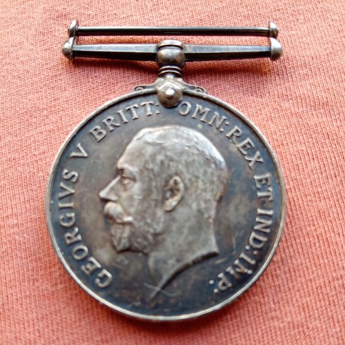 Solid silver ww1 war - silver, medal