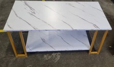 White Marble Effect Centre