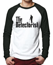 The Detectorist Metal Detecting Men Baseball Top metal detector treasure detect