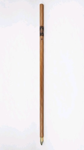 Wooden hiking walking stick - hiking,