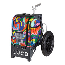 Zuca Compact Cart with Smooth Roller Bag - Disc Golf Cart