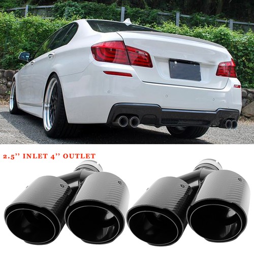 Carbon 4 exhaust - carbon, 4''