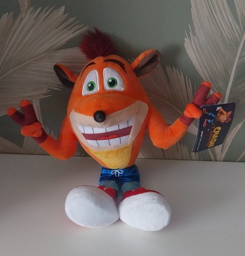Crash bandicoot inch - 12, plush