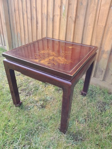 Oriental laquered coffee - laquered,