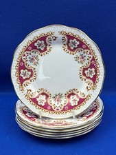 6 Vintage Elizabethan china 16
