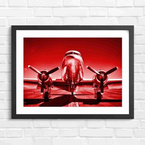 Retro vintage airplane - retro,