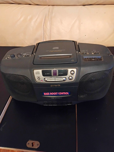 Aiwa csd es200 cassette - aiwa, cd/cassette
