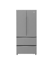 Beko GNE4543VPX HarvestFresh™ 83cm American Fridge Freezer Stainless Steel