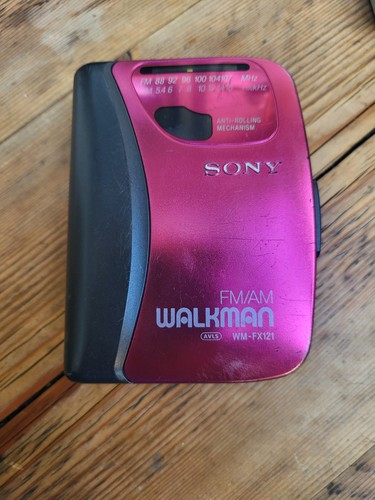 Sony fx121 portable walkman - portable,