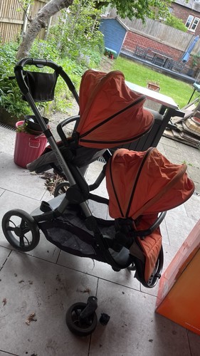 Icandy orange pushchair - icandy,