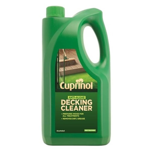 Cuprinol decking cleaner - decking,