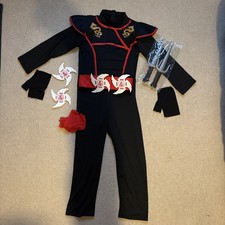 Ninja Costume Black And Red
