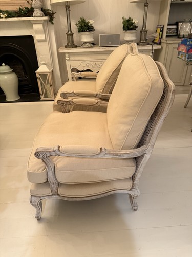 Pair french shabby shic - shabby, chairs