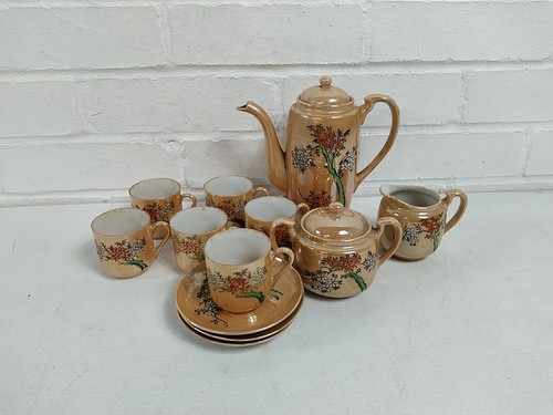 Vintage japanese coffee set - vintage,