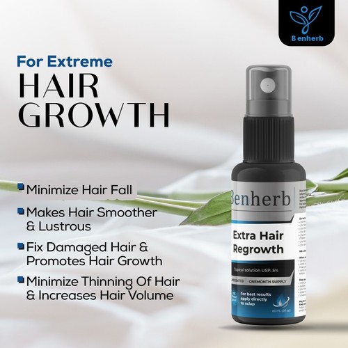 Minoxidil hair growth serum - minoxidil,
