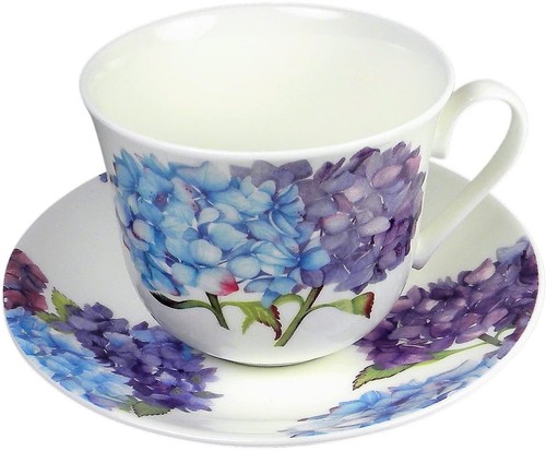 Hydrangea bone china - ,,