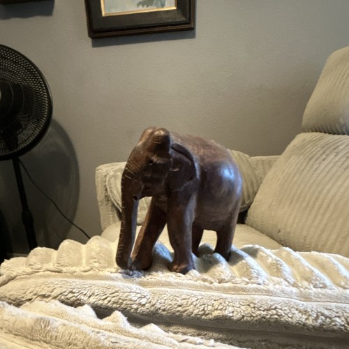 Vintage hand carved wooden - hand,