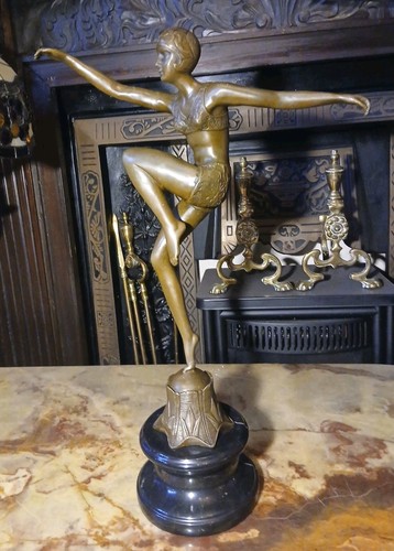 Sined chiparus bronze art - d,