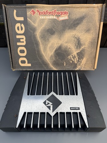 Vintage rockford fosgate punch - rockford,