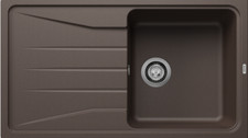 Blanco SONA 5 S Grey 1 Bowl Inset Silgranit Reversible Sink coffee 519679