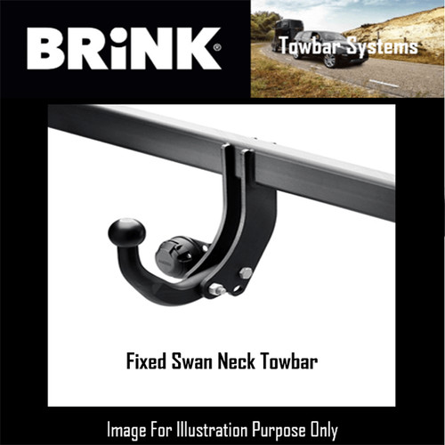 Brink fixed swan neck towbar - brink,