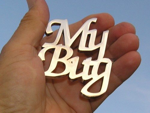 Bug badge fits vw - badge,