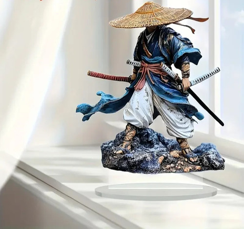 Samurai warrior statue desktop - warrior,