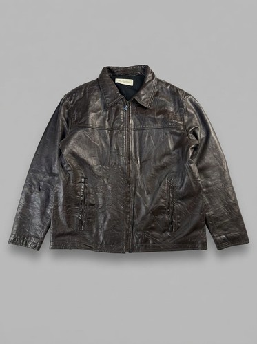 Vintage 90s brown real - 90s,
